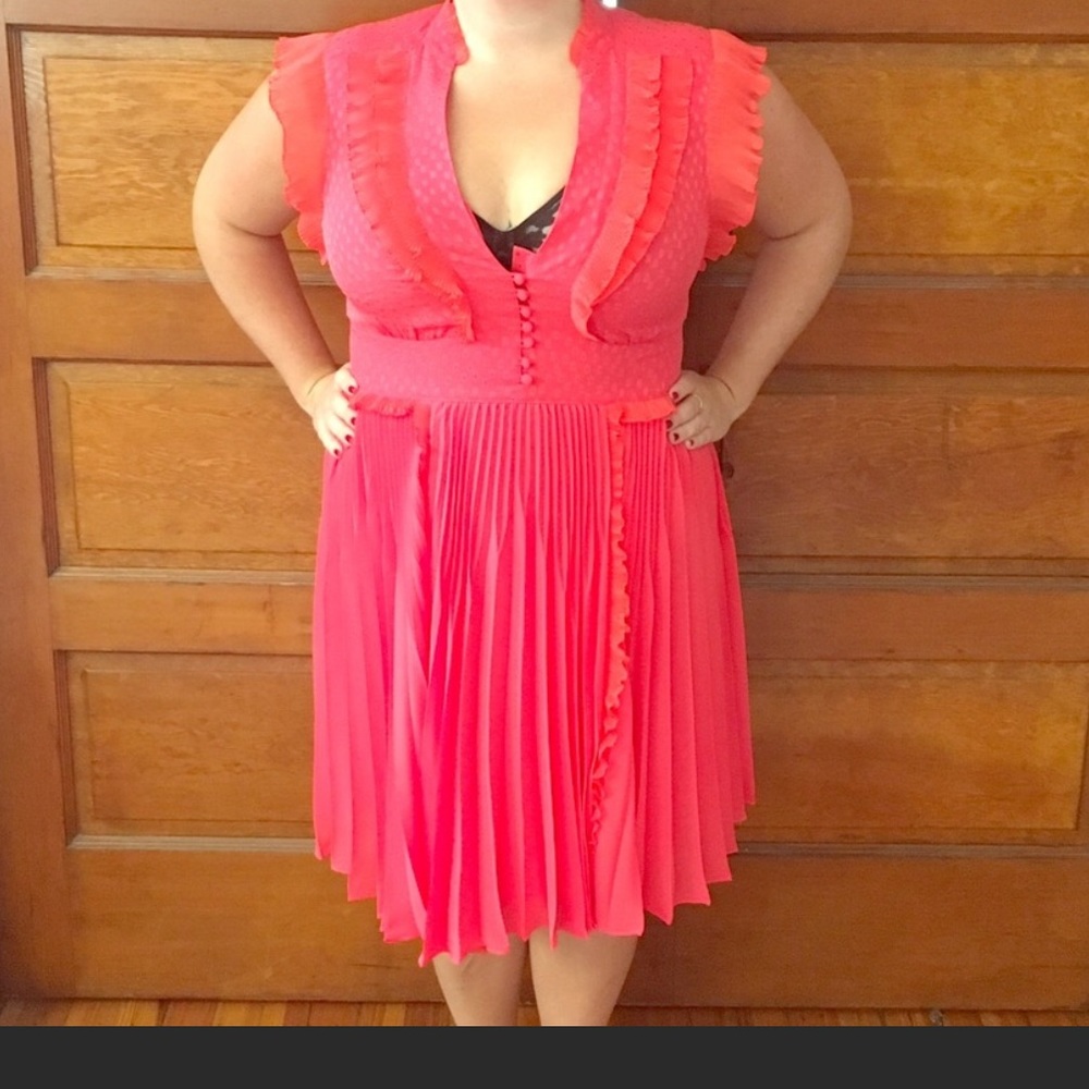NWT Karen Millen Retro Midi Dress